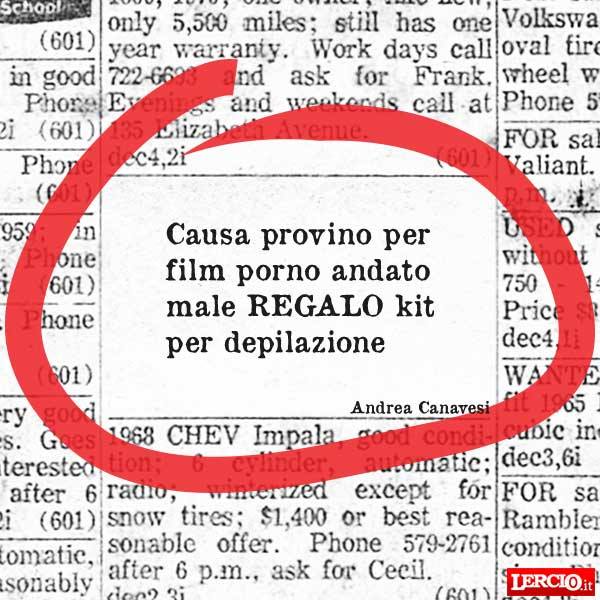 Annunci Lerci 15 Gennaio 2018