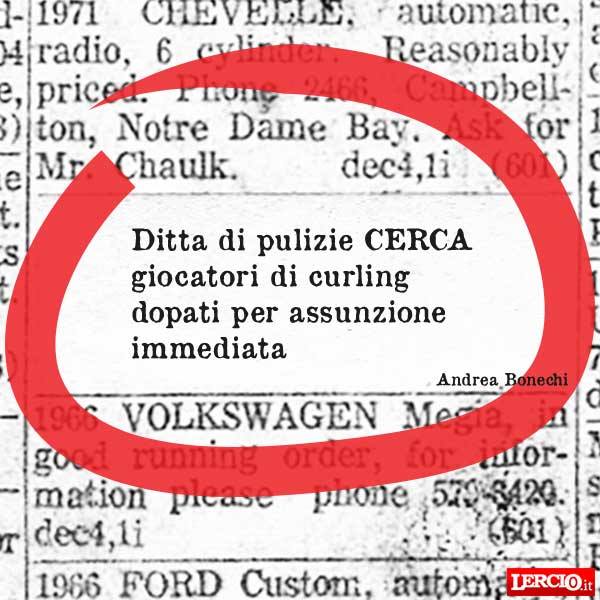 Annunci Lerci 26 Febbraio 2018 - Lercio