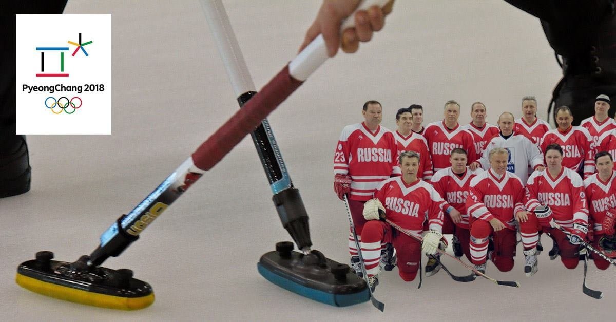 Doping, atleti russi tornano dalle Olimpiadi spinti dalla squadra di curling - Lercio