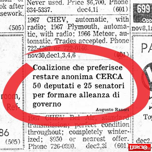 Annunci Lerci 12 Marzo 2018