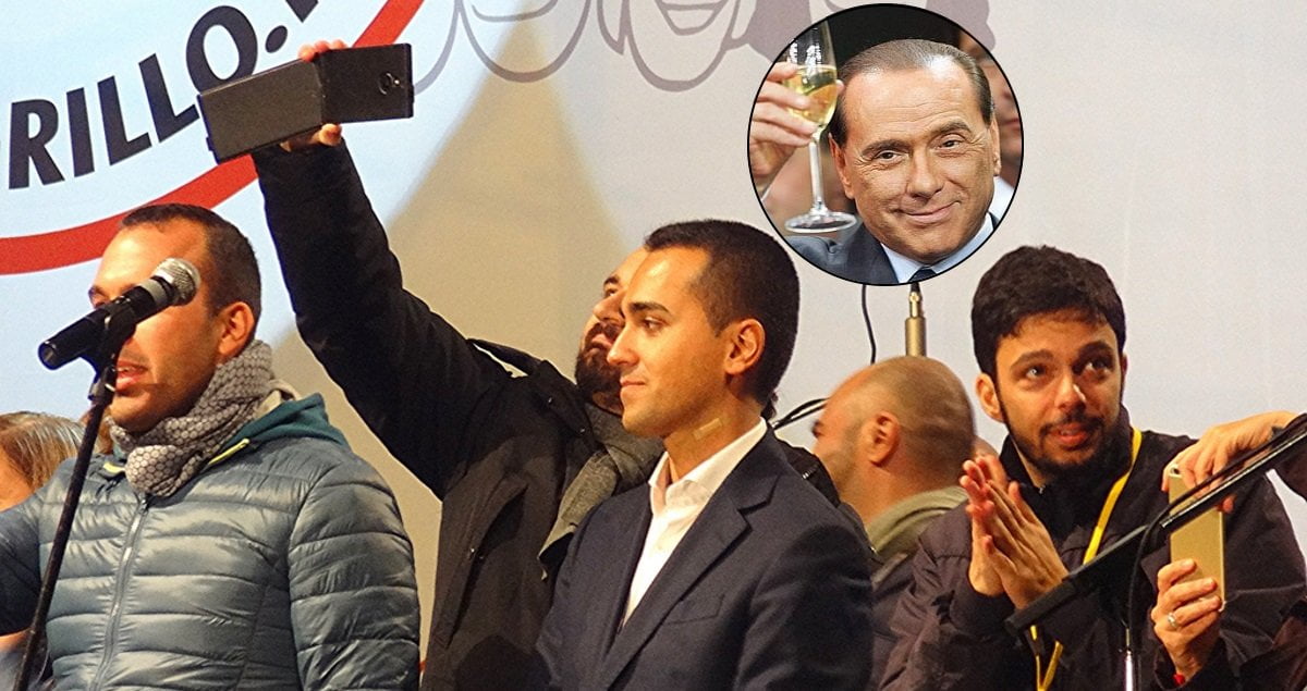 Il M5s restituisce metà delle offese rivolte a Berlusconi - Lercio