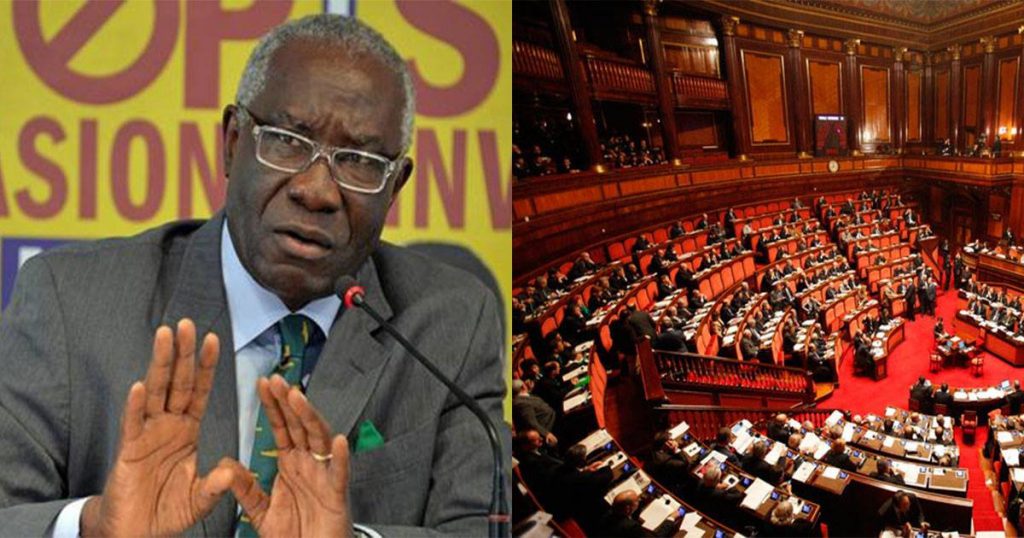 Senato, iniziata la sperimentazione del voto a distanza per far votare Toni Iwobi dal suo paese - Lercio