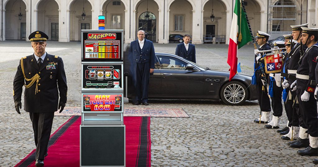 Mattarella nomina una slot machine come nuovo ministro dell’economia - Lercio