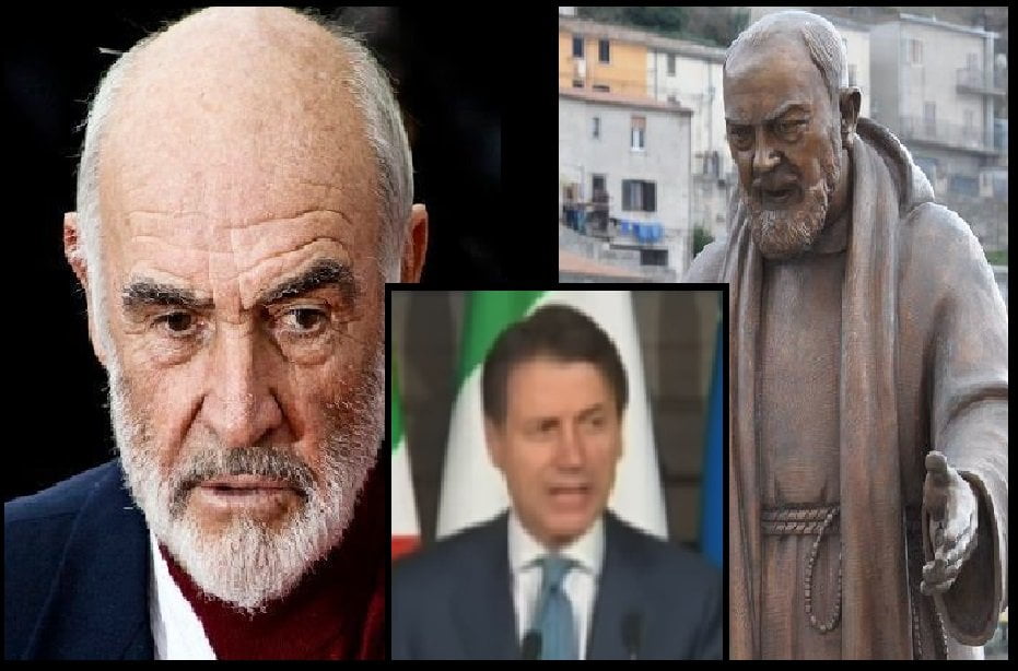 Nuove ombre su Conte: "Non è devoto di Padre Pio ma solo fan di Sean Connery" - Lercio