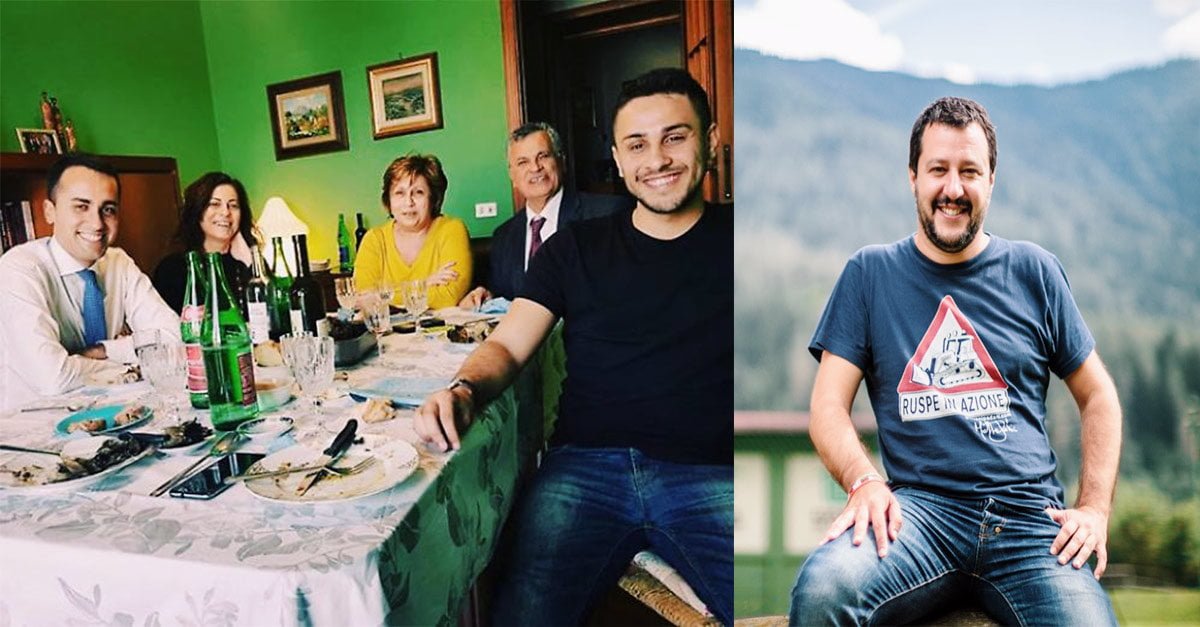 Trovato l’accordo di Governo: Natale a casa Di Maio, Pasqua da Salvini - Lercio