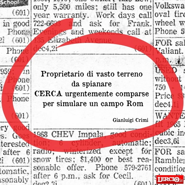 Annunci Lerci 25 Giugno 2018