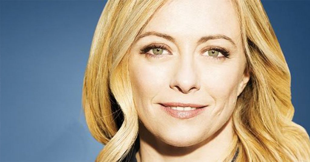 La Meloni chiede la scorta per il suo grafico di Photoshop - Lercio