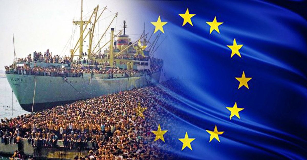 UE: "Chi è in fuga dalle cazzate di Salvini può chiedere asilo politico in altre nazioni" - Lercio