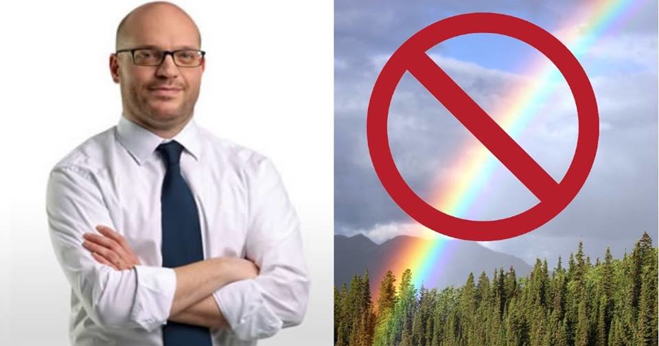 Il Ministro Fontana vieta gli arcobaleni: "Fanno propaganda LGBT" - Lercio