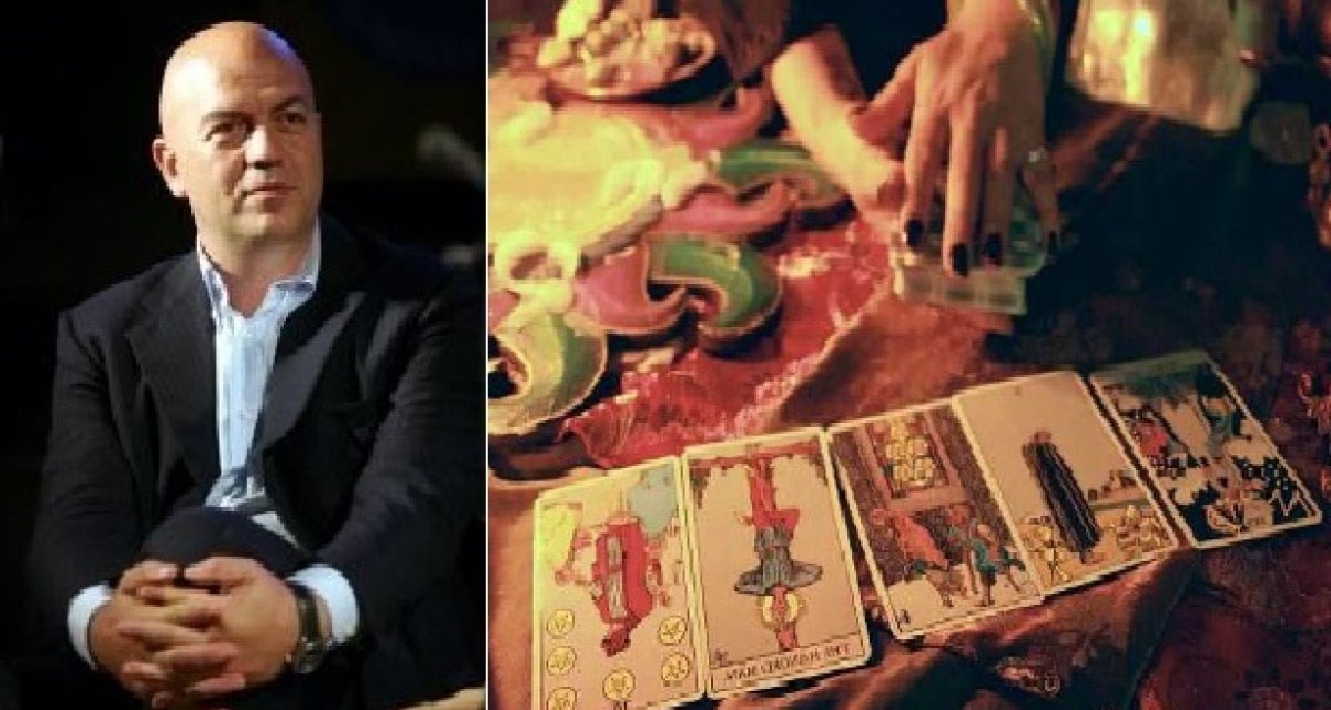 Marco Rizzo va dalla cartomante e le chiede quale sarà il destino del comunismo - Lercio