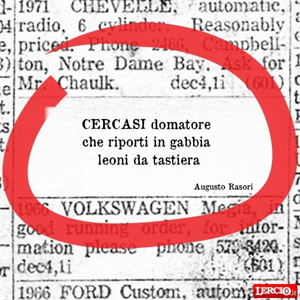 Annunci Lerci 10 Settembre 2018