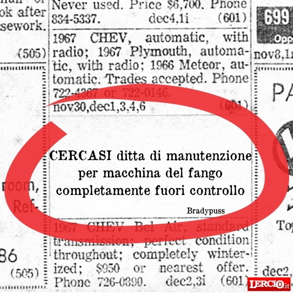 Annunci Lerci 24 Settembre 2018