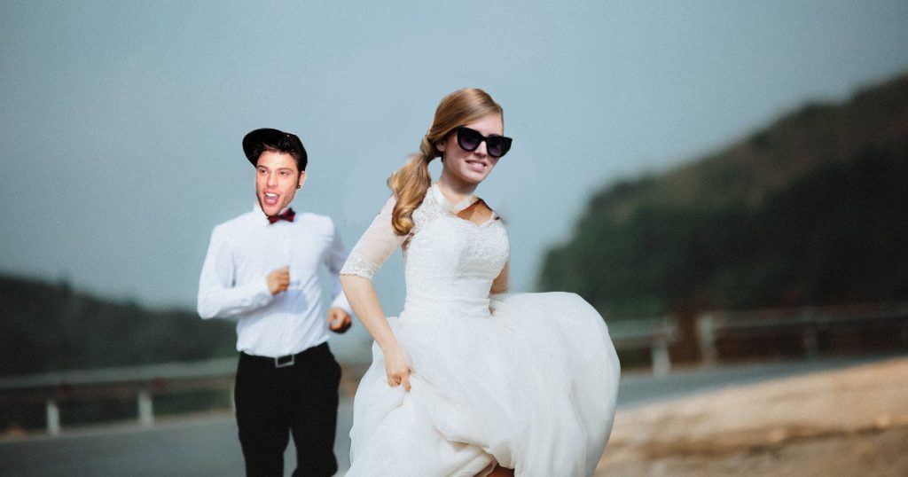 Crollo di interesse sui social: Fedez e Ferragni pensano a un nuovo matrimonio - Lercio