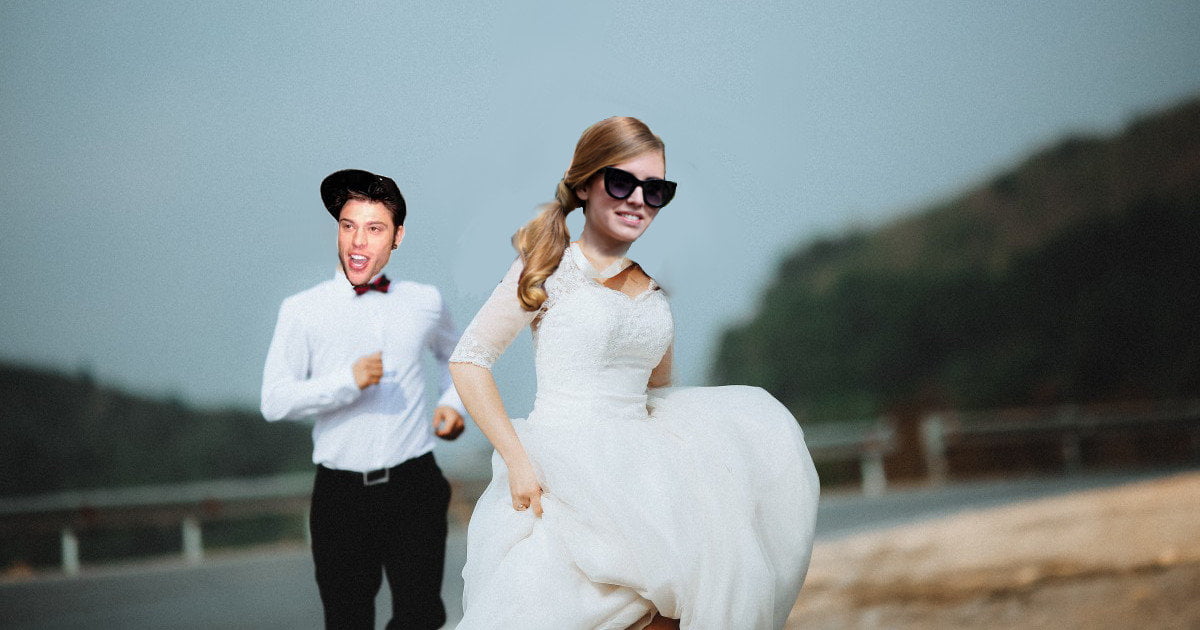 Crollo di interesse sui social: Fedez e Ferragni pensano a un nuovo matrimonio - Lercio