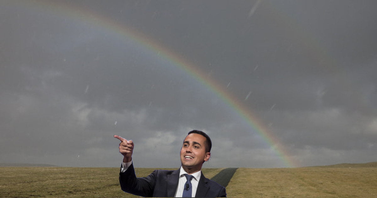 Manovra, Di Maio in pressing su Tria: "Pretendo che trovi la pentola d'oro alla fine dell’arcobaleno!” - Lercio