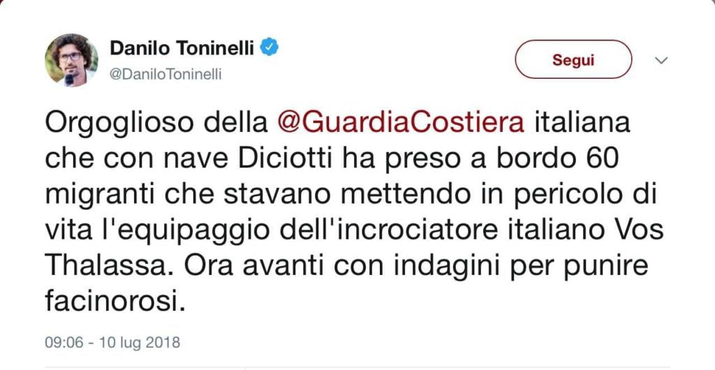 toninelli incrociatore