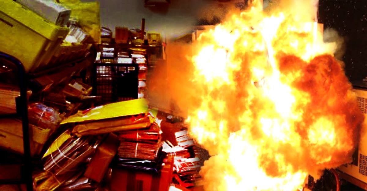 Esplode bomba spedita 20 anni fa con Posta Prioritaria - Lercio