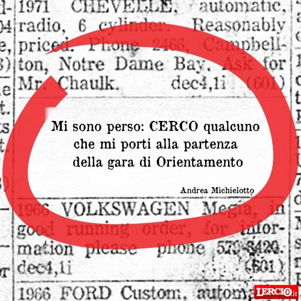 Annunci Lerci 10 Dicembre 2018