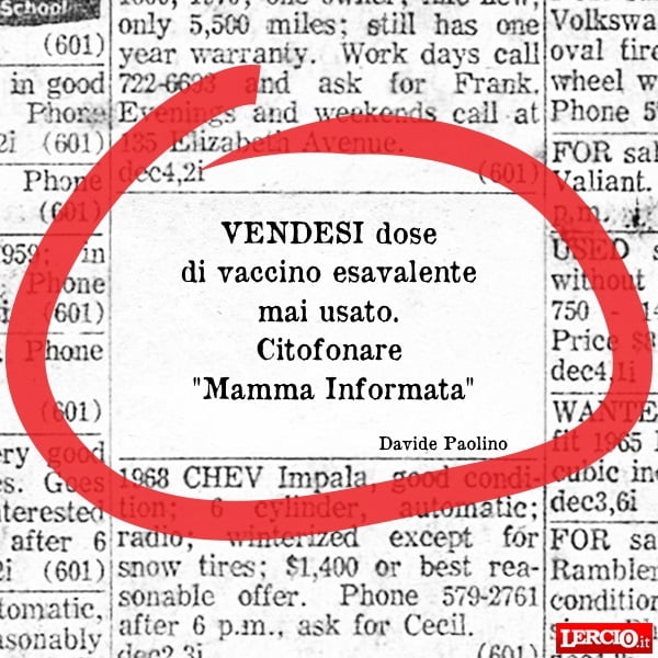 Annunci Lerci 10 Dicembre 2018