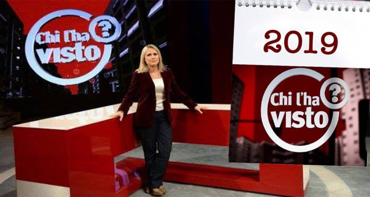 È polemica per il calendario di 'Chi l'ha visto?' con le migliori foto delle persone scomparse - Lercio