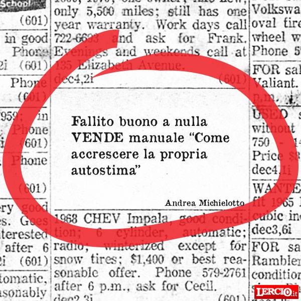 Annunci Lerci 21 Gennaio 2019