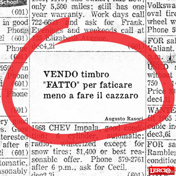 Annunci Lerci 28 Gennaio 2019