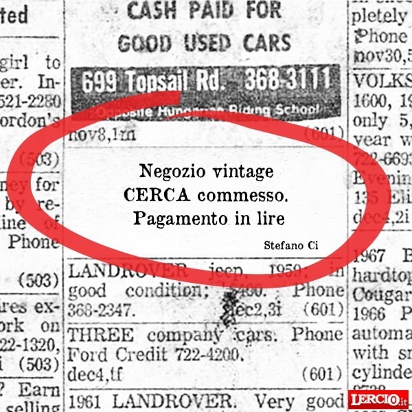 Annunci Lerci 18 Febbraio 2019 - Lercio