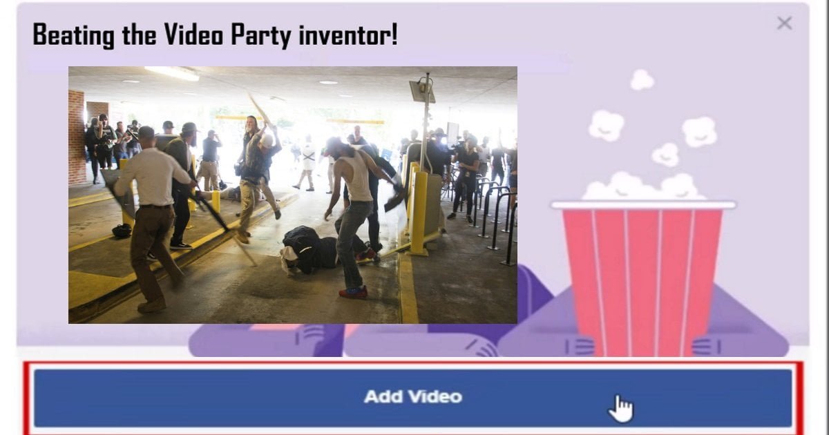 Boom di visualizzazioni per il video party col pestaggio dell'inventore dei video party - Lercio
