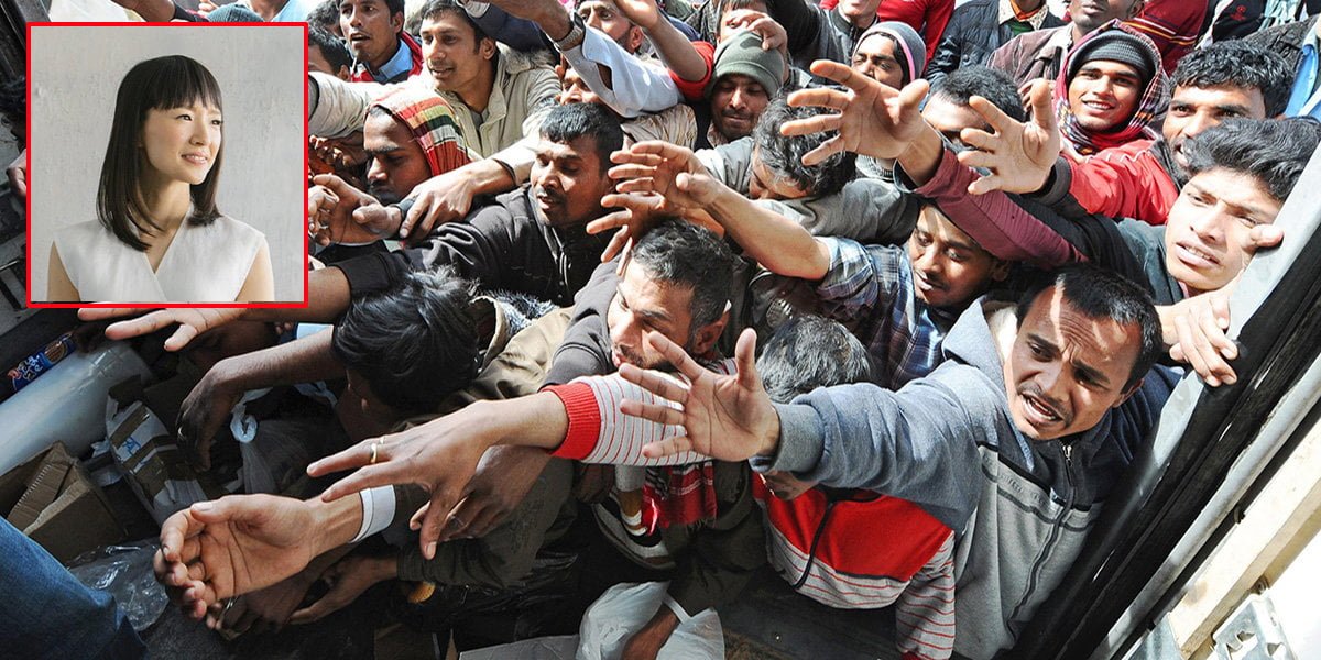 Nuovo piano per la ricollocazione in Europa: Marie Kondo sistemerà i migranti nelle varie nazioni - Lercio