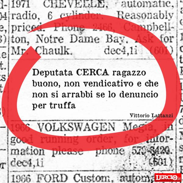 Annunci Lerci 11 Marzo 2019