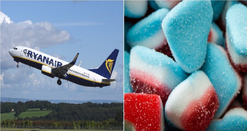 8 marzo, Ryanair offre a tutte le donne una caramella già succhiata - Lercio