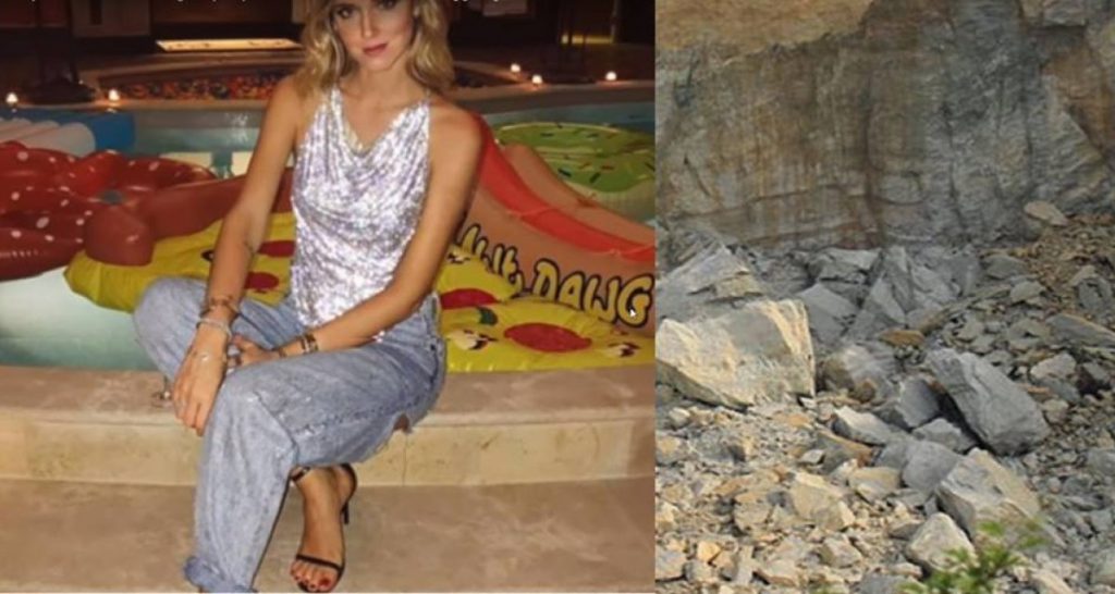 Chiara Ferragni si toglie un sassolino dalla scarpa e provoca una frana - Lercio