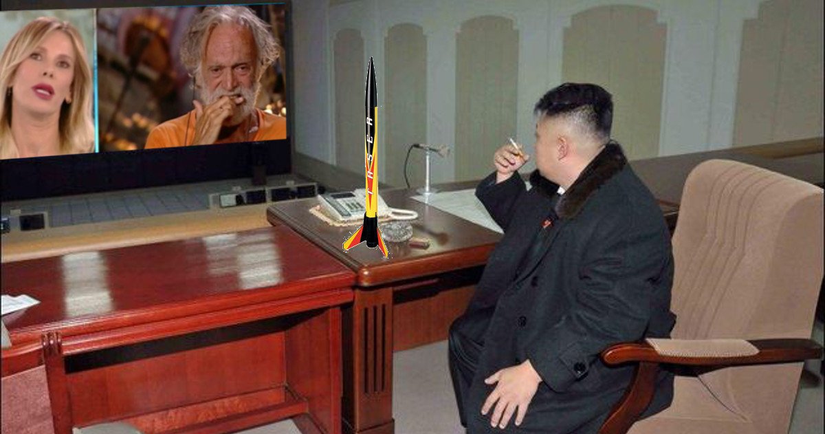 Kim Jong-un guarda "L'isola dei famosi" e riprende gli esperimenti sul nucleare - Lercio