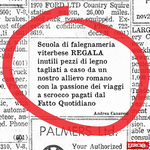 Annunci Lerci 6 Maggio 2019