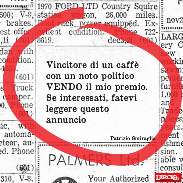 Annunci Lerci 20 Maggio 2019 - Lercio