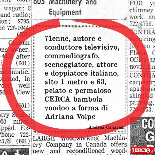 Annunci Lerci 27 Maggio 2019