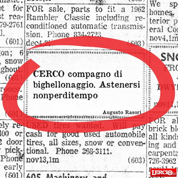 Annunci Lerci 08 luglio 2019