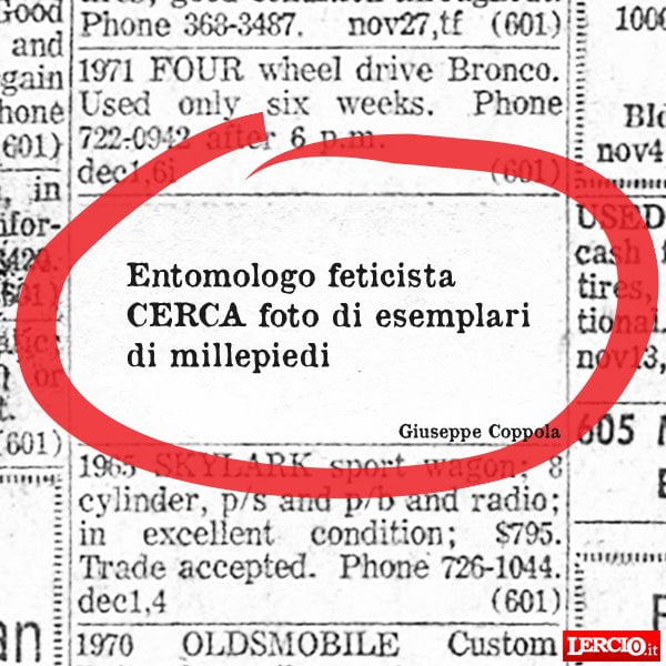 Annunci Lerci 9 Settembre 2019