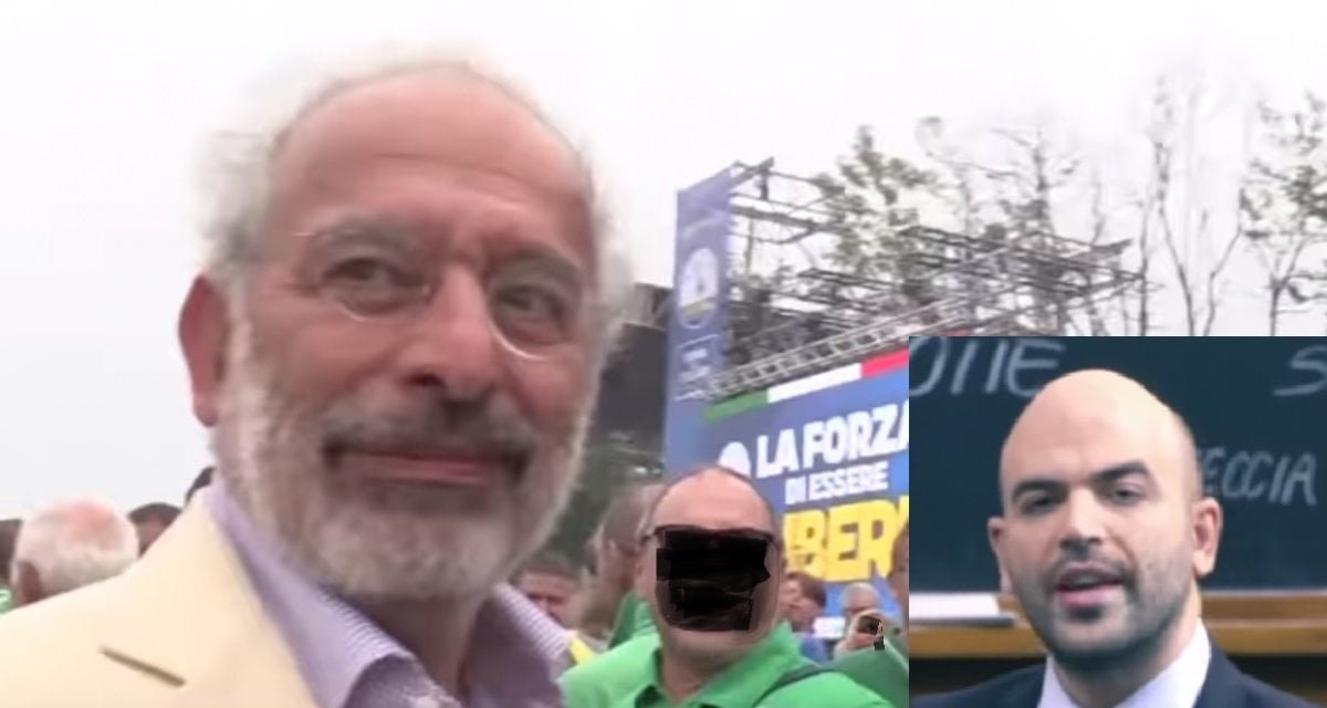 Pontida. Servizio di sicurezza usa un sosia di Saviano per distrarre la folla da Gad Lerner - Lercio