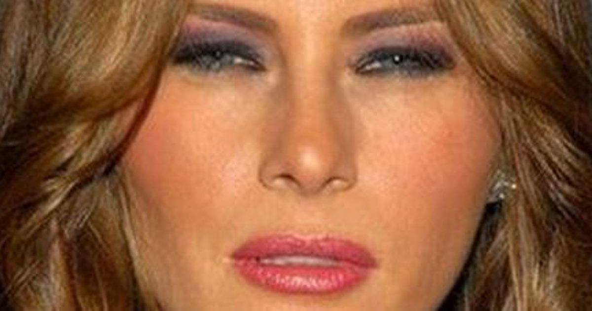 USA, scoperta microcamera israeliana nascosta negli occhi di Melania Trump - Lercio