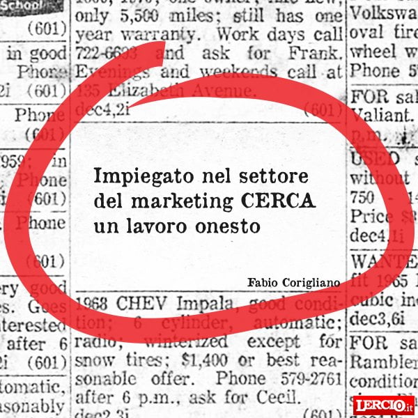 Annunci Lerci 28 Ottobre 2019