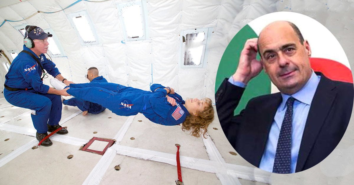 La NASA userà Zingaretti per fare abituare gli astronauti al vuoto | Lercio