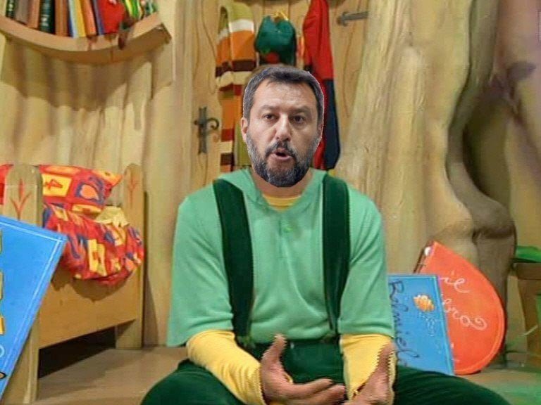 Melevisione: polemiche per l'introduzione di Pio Rubli, il sovranista del Fantabosco - Lercio