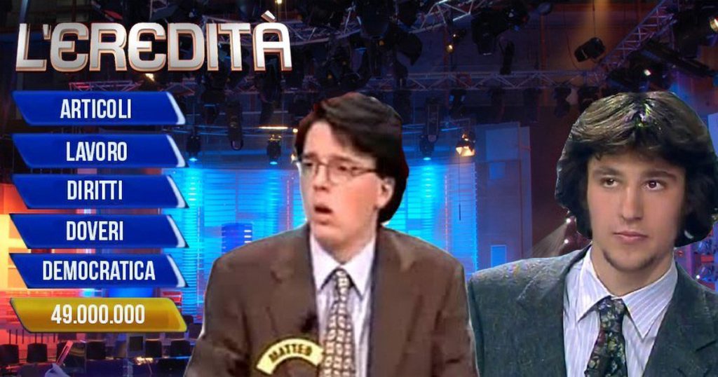 Rai, confronto tv Salvini-Renzi sfocia in puntata de “L’Eredità” - Lercio