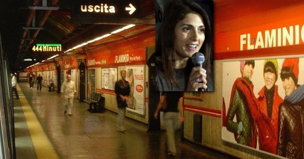 Virginia Raggi contenta: "I disservizi della Metro compiono 64 anni" - Lercio