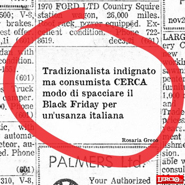 Annunci Lerci 25 Novembre 2019