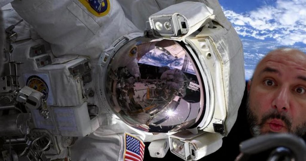 ESA rivela: "Prima passeggiata spaziale femminile disturbata da un tamarro che molestava" - Lercio