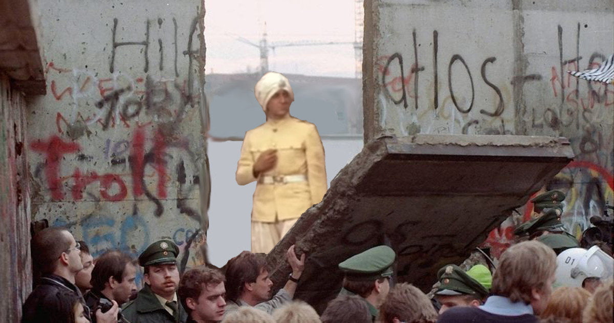 Ex spia rivela: "Muro di Berlino sarebbe caduto prima se lo avessero costruito con cemento italiano" - Lercio