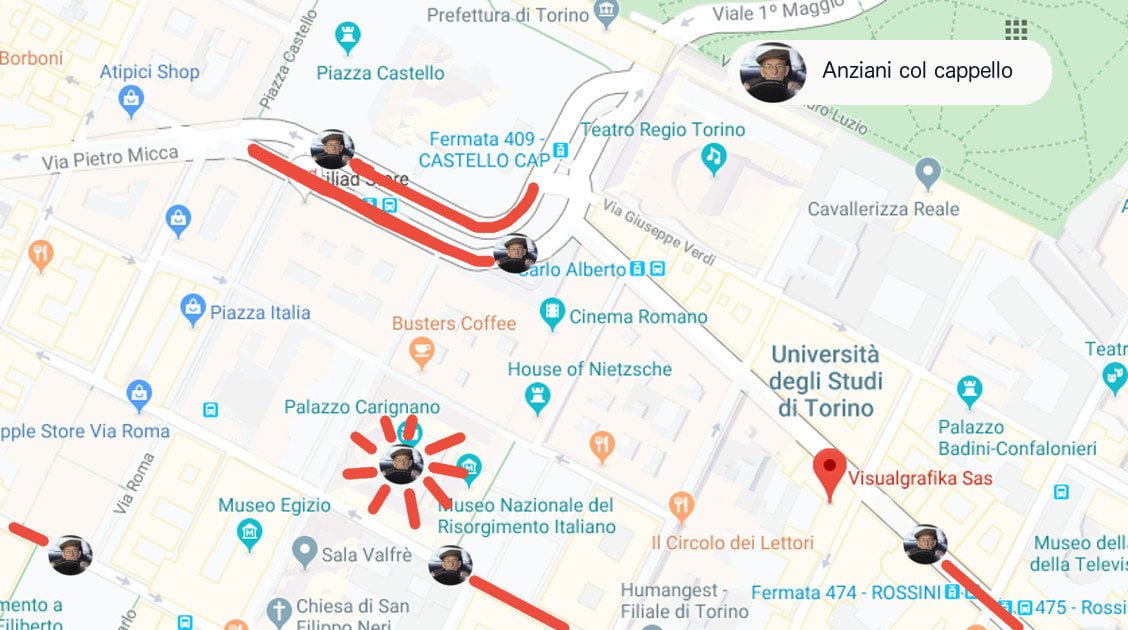 Google Maps: arriva la funzione "Segnala anziano col cappello" - Lercio