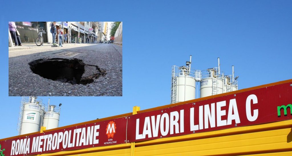 Roma. Buca di Piazza Venezia promossa a cantiere della metro C - Lercio